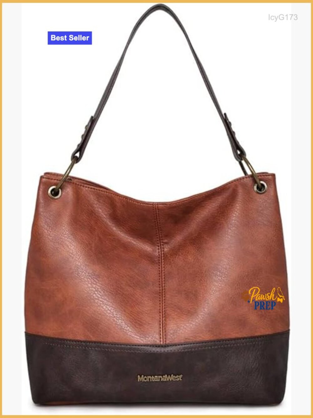 Large Hobo Bag Vegan Leather Shoulder Handbag with Back Pocket Zipper